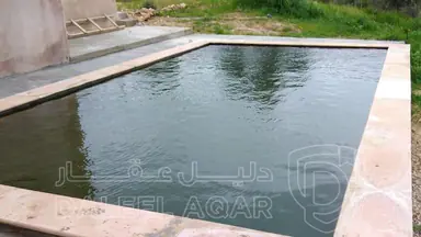 مزرعة/شاليه في حوض ابو بصيلة على طريق الماسورة في الصبيحي - السلط - 90,000 دأ - صورة NaN